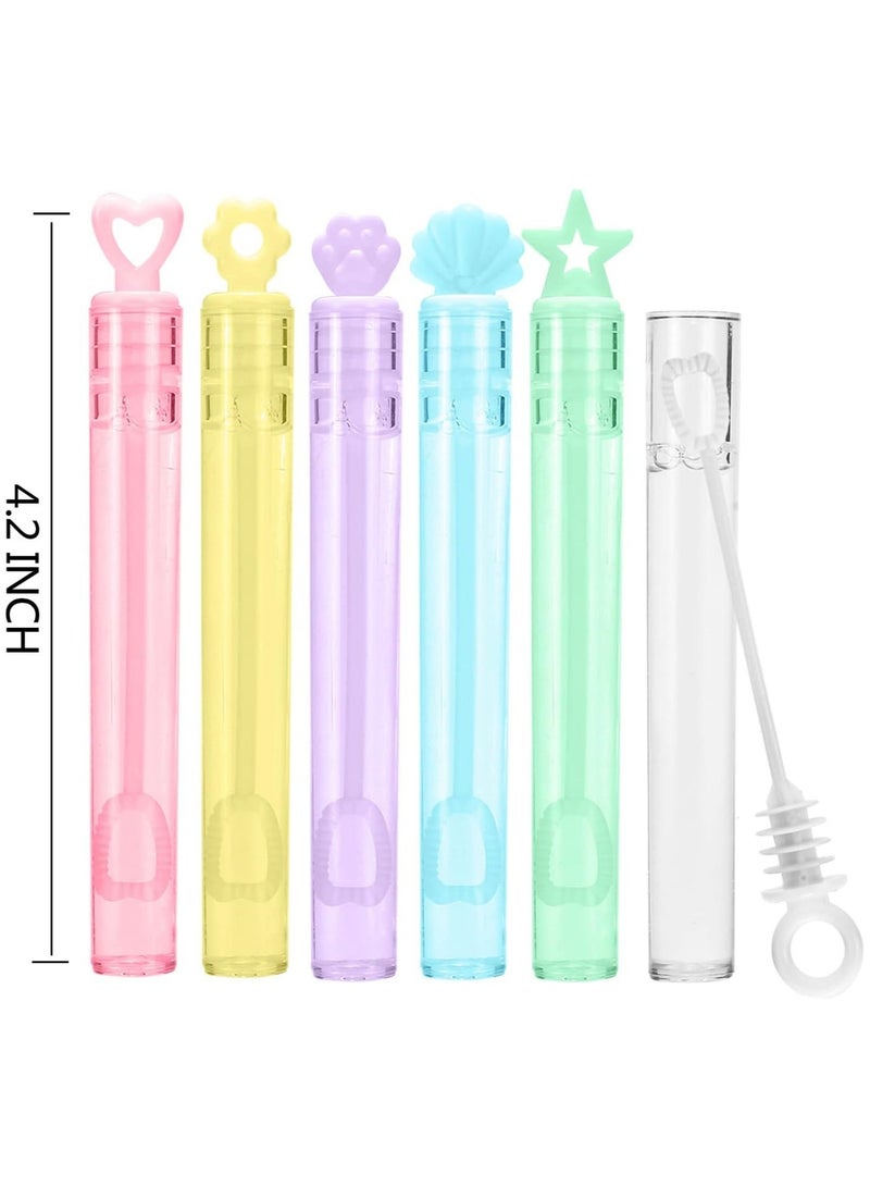 REZZOSS Mini Bubble Wand Assortment Toy, Ideal Party Favors for Kid Birthday, Bubble Bulk Party Supplies, Spring Summer Autumn Outdoor Indoor Activity Use Festival Gifts for Girl Boy (48PCS) - Image 4