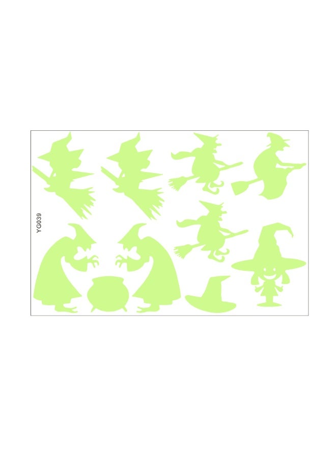 نيبمينينت ملصقات يد أشباح متوهجة للهالوين - ديكور أساسي لحفلات الرعب