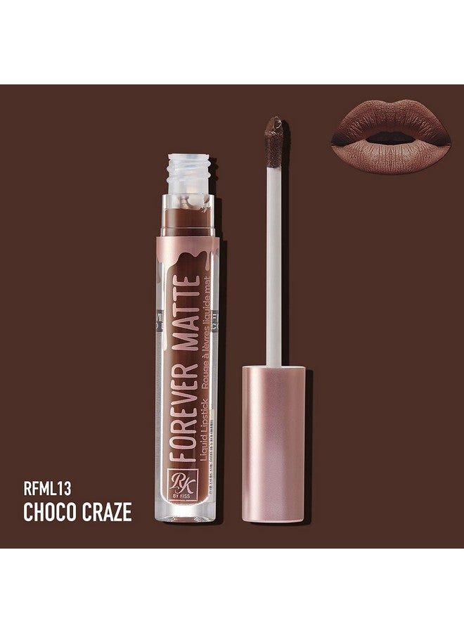 روبي كيسيز أحمر شفاه سائل مطفي من روبي كيسز فوريفر - RFML13 (تشوكو كريز) - Image 3