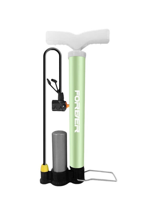 Forever High Pressure Air Pump For Bicycle, Football, Basketball, Inflatable Electric Scooter With Short Hose Green - Image 2