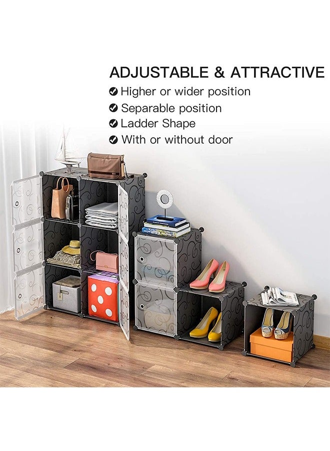  CityRiya-Long مكعب التخزين مجلس الوزراء رف التخزين مجلس الوزراء رف التخزين المحمولة - Image 5