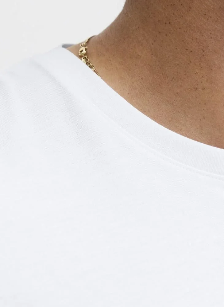 JACK & JONES  Plus Size Graphic Crew Neck Regular Fit T-Shirt for Men | Best Price UAE