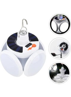 Qasul Solar Solar Energy and USB Charging 5 Wing Garden Lighting LED Hanging Practical Lamp  - Image 1