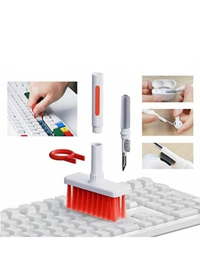 FALMER - 5 In 1 Keyboard/Earphone Cleaning Brush - Image 1