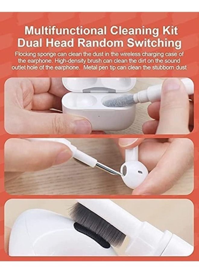 FALMER - 5 In 1 Keyboard/Earphone Cleaning Brush - Image 1