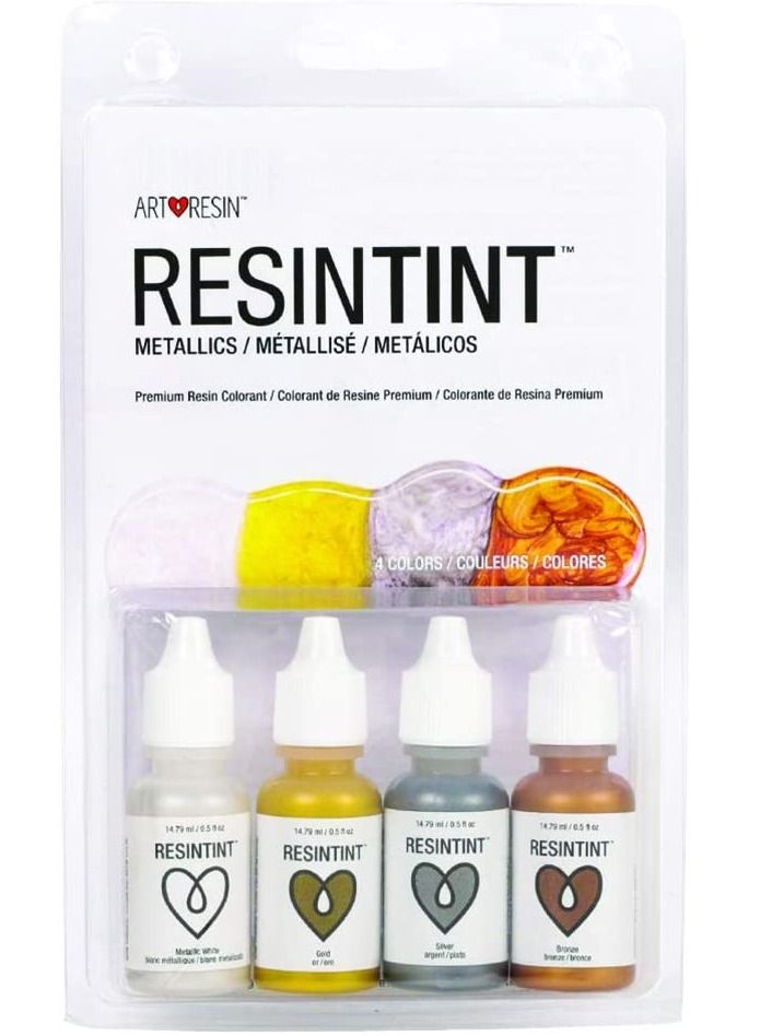 ArtResin Art Resin - ResinTint Liquid Pigment Metallic and Pearl Colors - Image 1