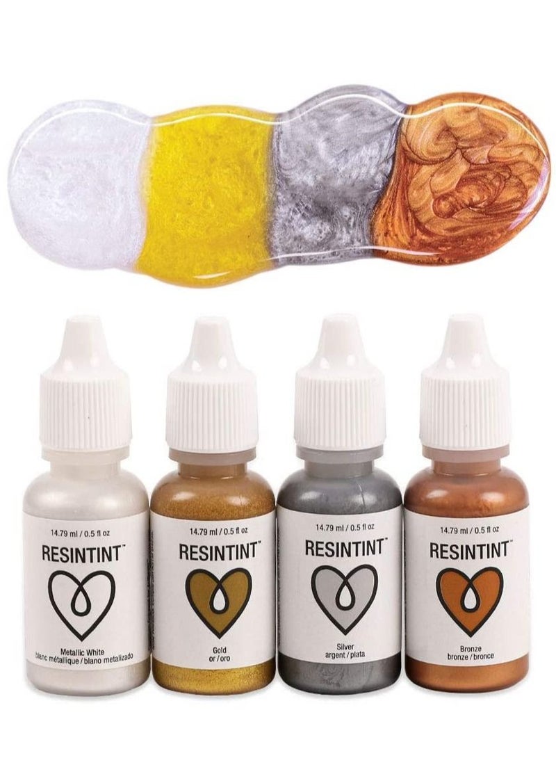 ArtResin Art Resin - ResinTint Liquid Pigment Metallic and Pearl Colors - Image 2