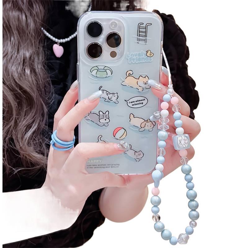 غطاء مزدوج الطبقات | حماية من السقوط | تصميم مزدوج الطبقات | Cat Pattern | مقاوم للصدمات لـ iPhone 17 / 17 Air / 17 Pro / 17 Pro Max | Acrylic - Image 4
