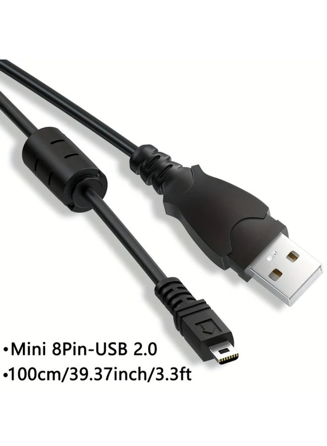 كابل شحن سريع من USB A إلى Mini 8 Pin USB 2.0 بطول 1 متر (3.3 قدم) - Image 3