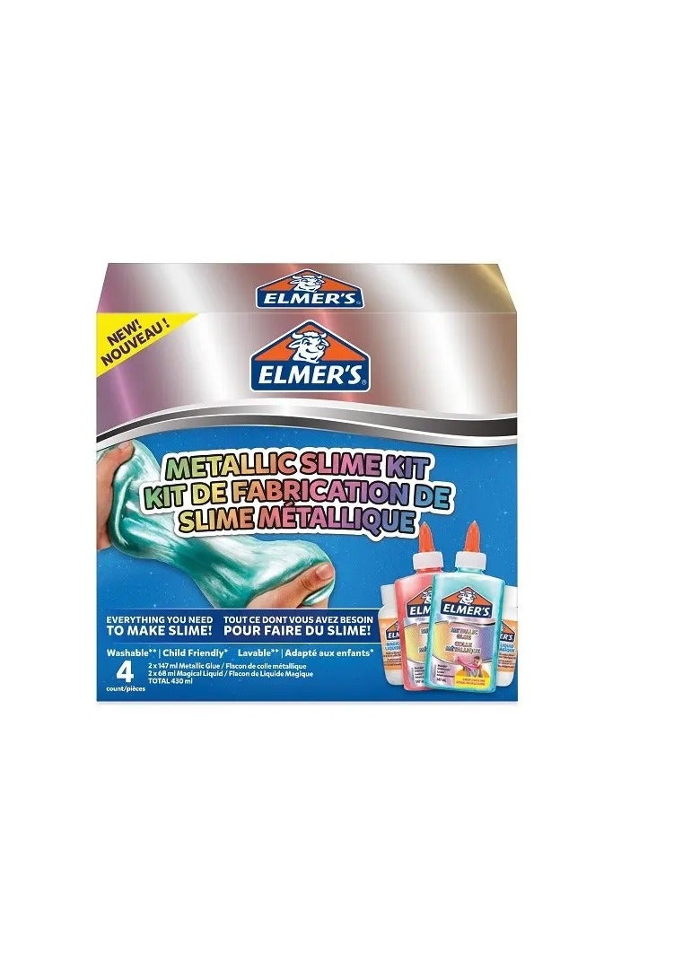 إلميرز طقم سلايم معدني مكون من 4 قطع متعدد الألوان - Image 2