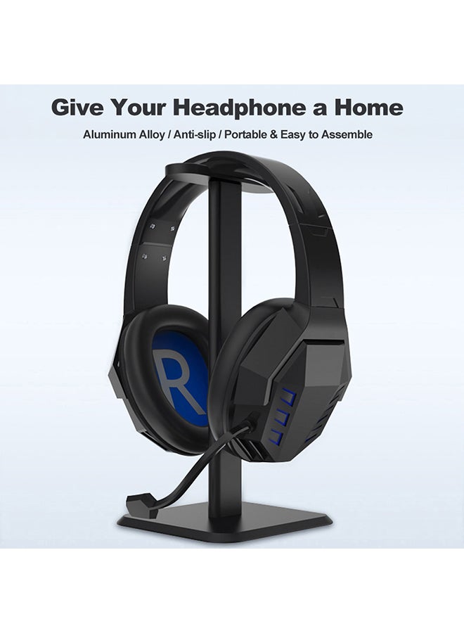 Aluminum Alloy Abs Stand Detachable Stable Desktop Bracket With Sticker For Wired Or Wireless Gaming HeadphonesFor PS4/PS5/XOne/XSeries/NSwitch/PC - Image 2