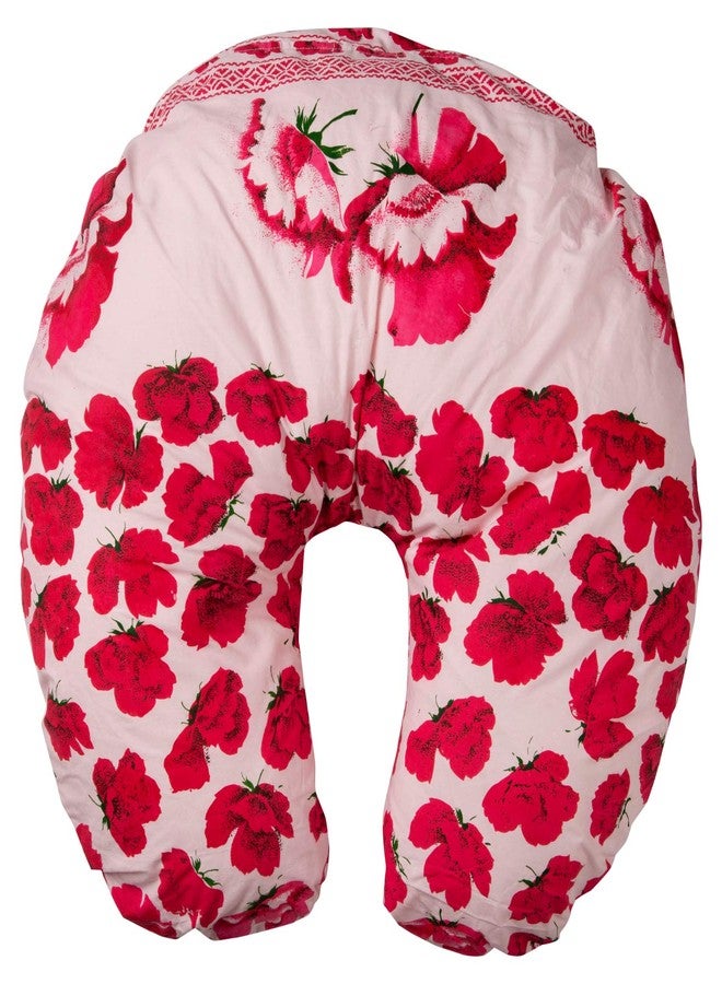 COT PRINTS 100% Cotton Slipon Pillow Cover for Feeding Pillow (ONLY Cover, NO Pillow) and Print as per Availability - Image 1