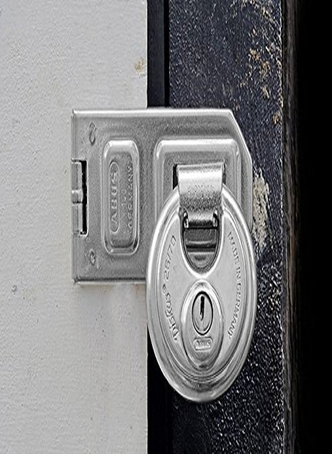 ABUS 26/70 Diskus Solid Body Storage Padlock with 2 Keys for Storage, Transport, and Commercial, 2.75in (70mm) Wide, Keyed Different - Image 3