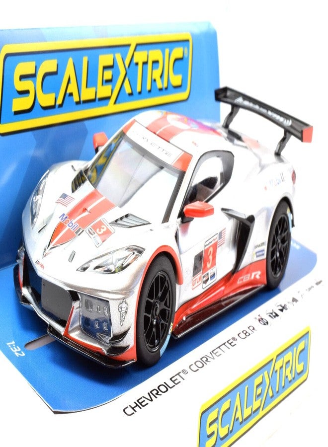 Scalextric Chevrolet Corvette C8R Sebring 2021 1:32 Analog Slot Race Car C4454 - Image 3