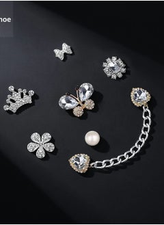 Excefore Shoe Decoration Charms, 1 Set Crocs Charm for Hole Hole Shoe Buckle Party Favors ​Mini Charm Bracelet Wristband Decoration for Men Women Kid  - Image 5