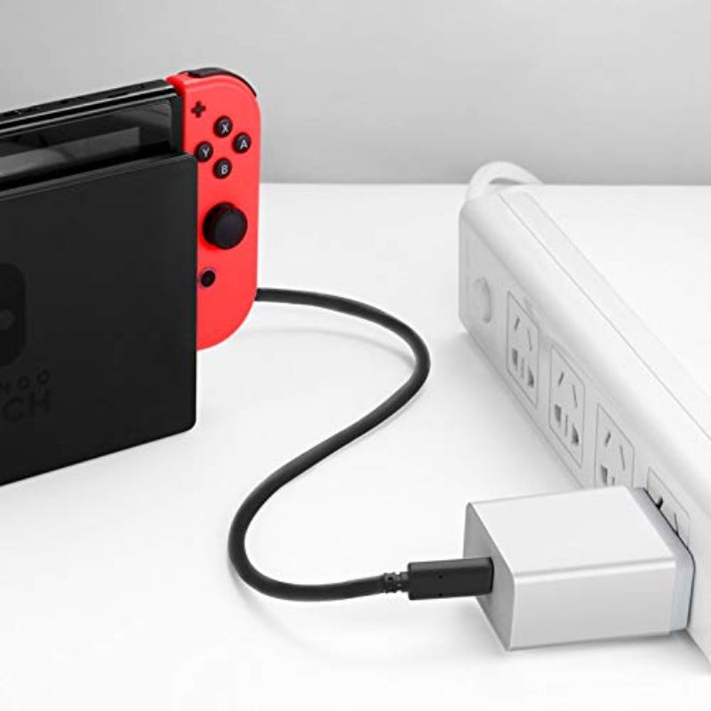 كابل شحن USB C متوافق مع نينتندو سويش 2 متر USB إلى Type C شاحن سريع كابل متوافق مع نينتندو سويش، سويش لايت، سويش برو، وأجهزة الألعاب التي تعمل بمنفذ Type-C - Image 2