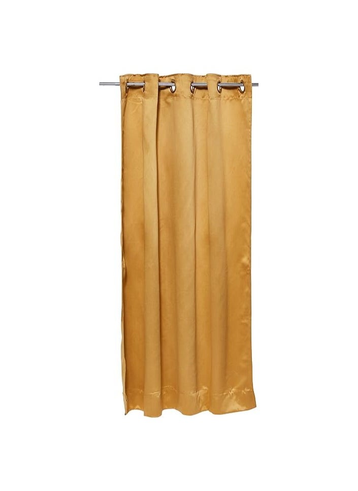 Story @ Home Silk 1 Piece Window Curtain, Gold, 118 cm X 152 cm - pzsku/Z490306071391825182EDZ/45/_/1735024335/71700bf4-e950-4499-a853-1e84b861282a