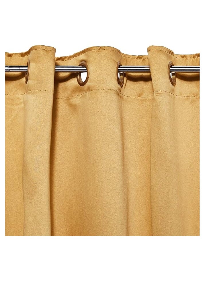 Story @ Home Silk 1 Piece Window Curtain, Gold, 118 cm X 152 cm - pzsku/Z490306071391825182EDZ/45/_/1735024386/20491412-5743-42f9-a329-af01efe1f1ab