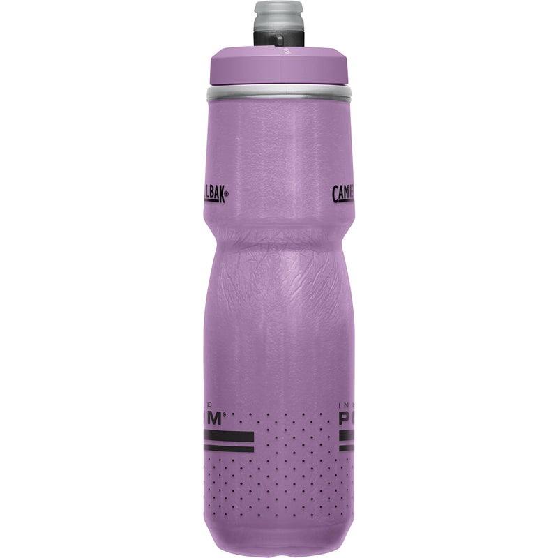 CamelBak Podium Chill Insulated Bike Water Bottle - Easy Squeeze Bottle - Fits Most Bike Cages - 24oz  Purple - Image 4