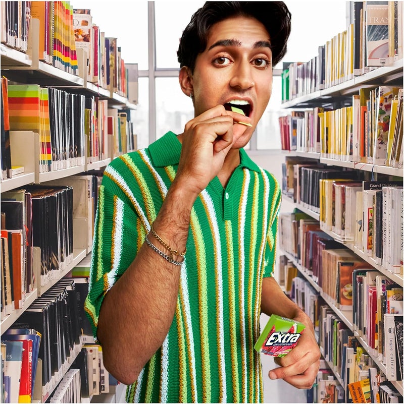 EXTRA Gum Sweet Watermelon Sugarfree, Bulk, Individually Wrapped, Long-Lasting Juicy Watermelon Flavor, Perfect for Fresh Breath at School, Work, and Travel 15 Count, Pack of 10 - Image 5