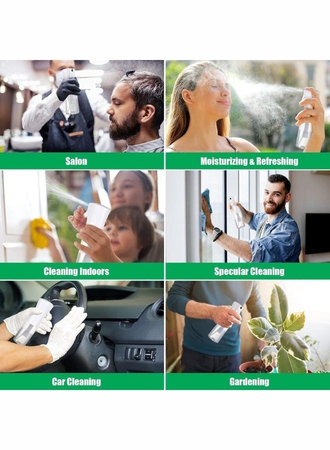 هابي هوم زجاجة بخاخ شعر فارغة متعددة الاستخدامات زجاجة بخاخ مياه مستمرة للشعر المجعد 200مل - Image 2