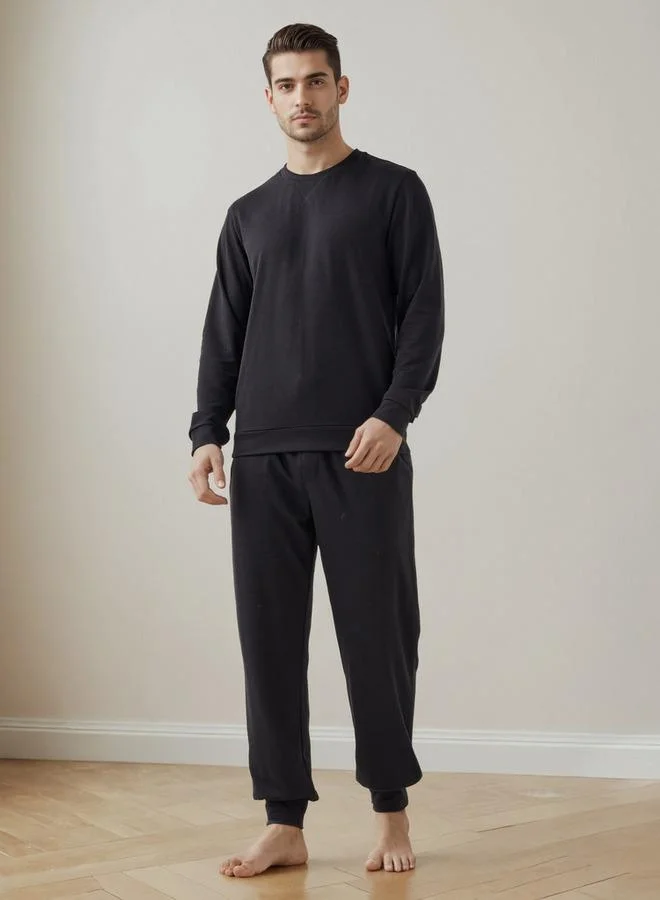 سبلاش فيڤ طقم بيجامة بنقوش