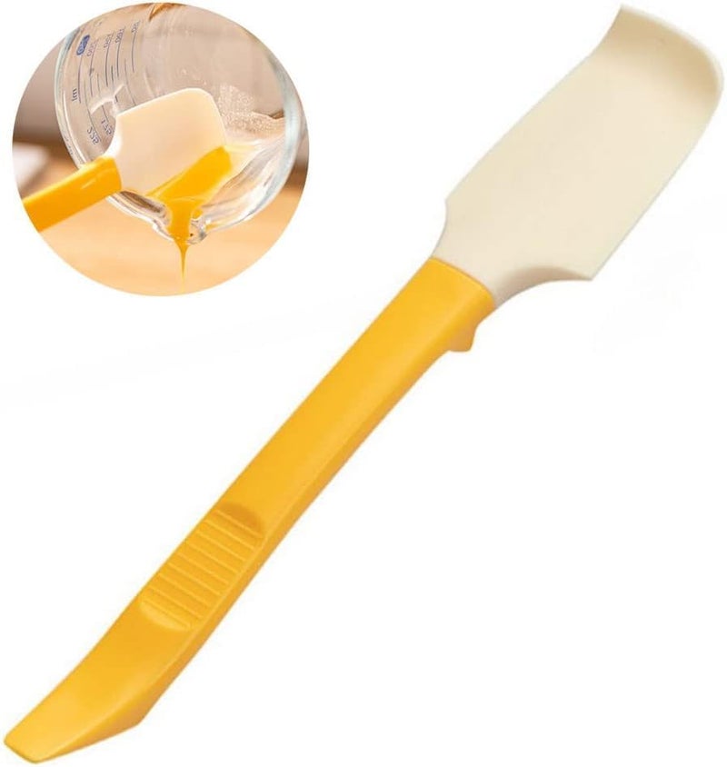 DHRUSIMI 1 Pcs Multi-Purpose Silicone Jam Spreader Spatula with Can Opener End for Jar, Peanut Butter Jelly, Chocolate Spreader Mixing Scraper, Spread with Clean Hands by Simple Spreading (Pack of 1) - Image 2