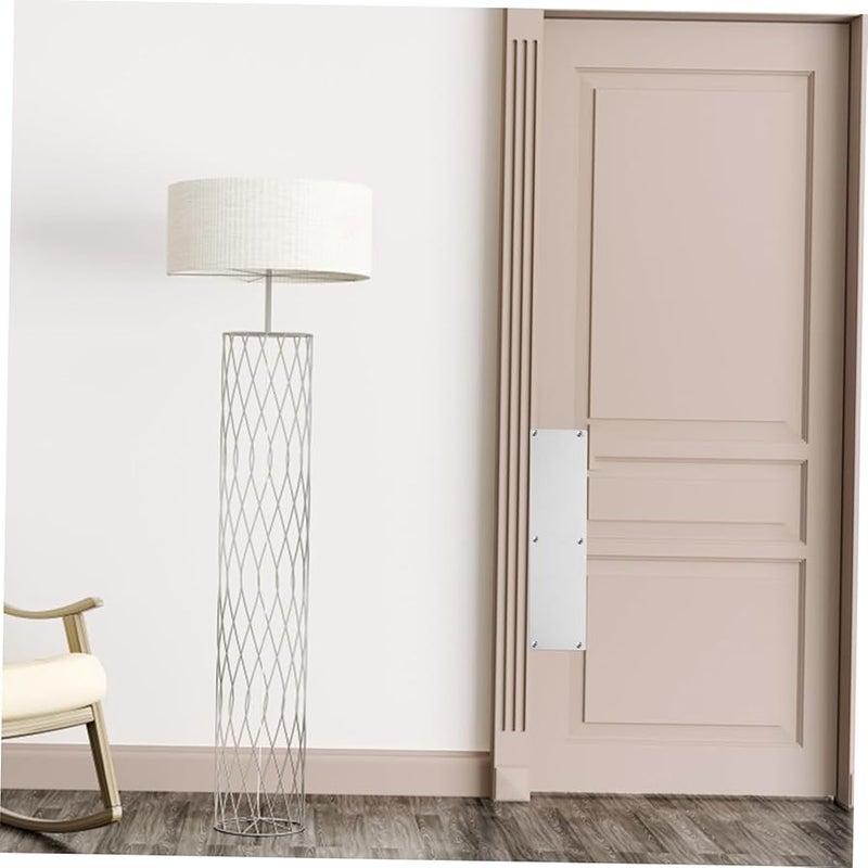 Stainless Steel Door Kick Plate 12x36 Inch Interior Exterior Door Protector Scratch Resistant Easy Installation - Image 5