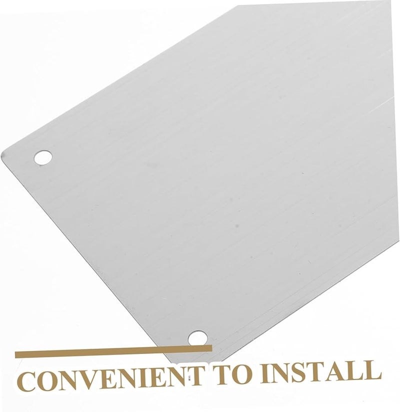 Stainless Steel Door Kick Plate 12x36 Inch Interior Exterior Door Protector Scratch Resistant Easy Installation - Image 4