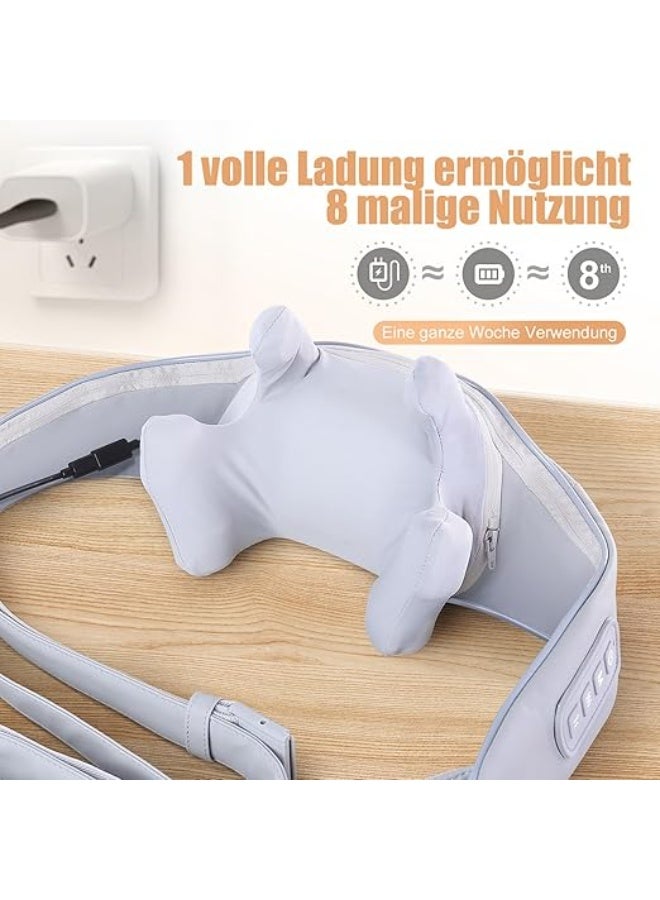 Wireless Shiatsu Neck Massager with Heat - Deep Tissue Pain Relief Massager for Back, Shoulder & Leg - Easy-to-Use & Ideal Gift for Men & Women - Image 4