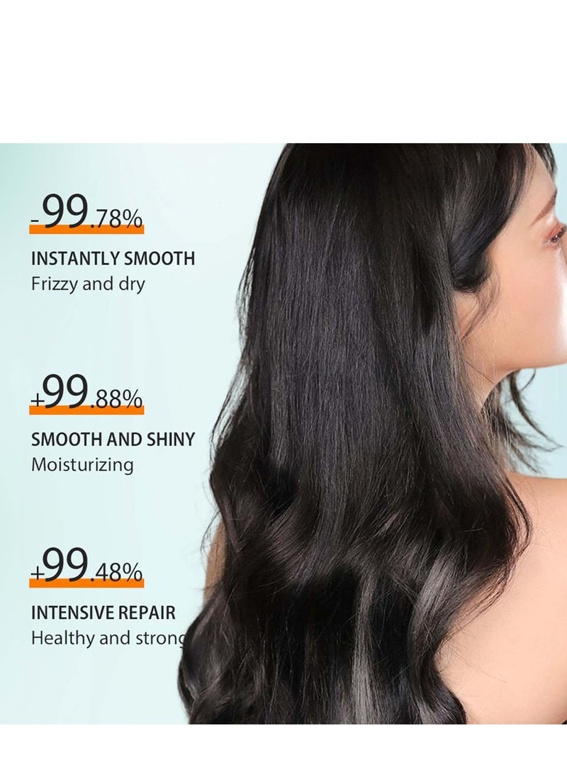 Moroccan Argan Hair Oil Treatment (3.52 FL OZ), Long-Lasting Nourishing Oil for Dry & Damaged Hair, Skin, Face, Body, and Scalp – Weightless Formula for Repair and Hydration