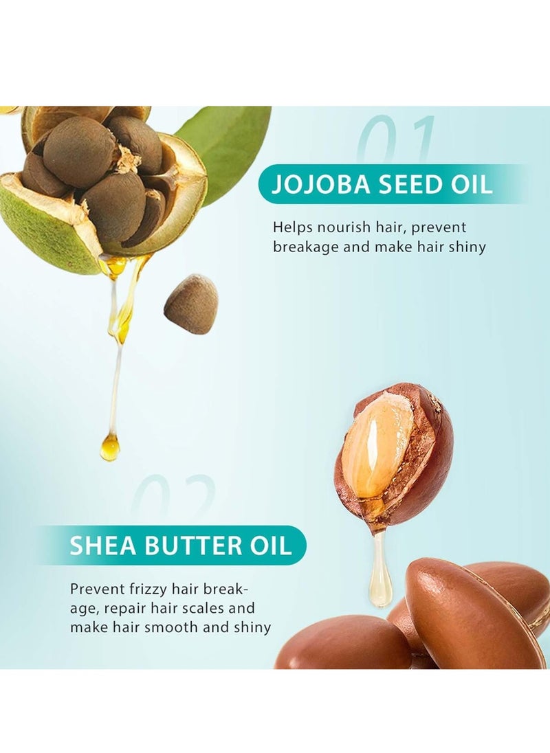 Moroccan Argan Hair Oil Treatment (3.52 FL OZ), Long-Lasting Nourishing Oil for Dry & Damaged Hair, Skin, Face, Body, and Scalp – Weightless Formula for Repair and Hydration