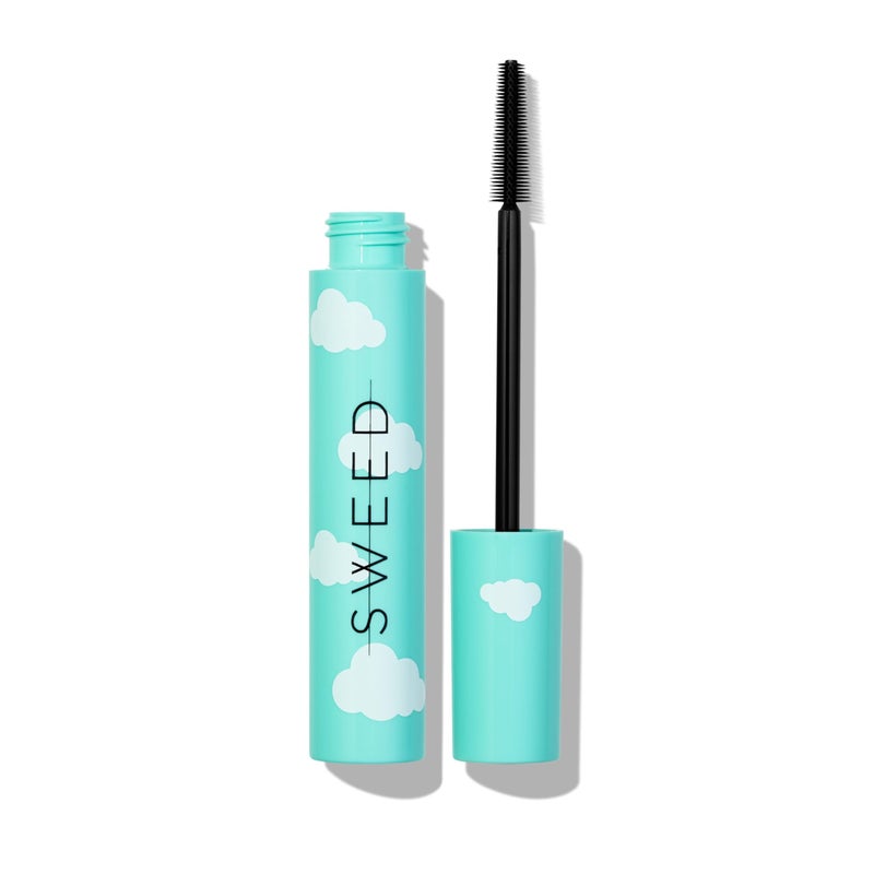 SWEED SWEED  Cloud Mascara  FlakeFree SmudgeProof Volumizing  Vitamin B5  Vegan CrueltyFree Clean Beauty Black 04 oz  12 ml