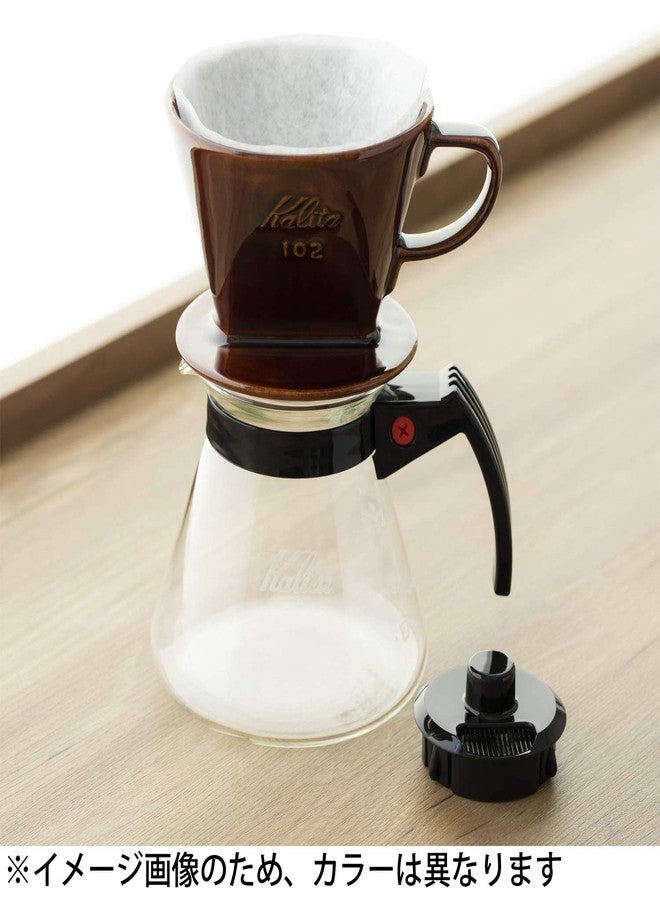 Kalita #35163 Coffee Drip Set, 102-Roto Set N (For 2 to 4 People) - Image 3