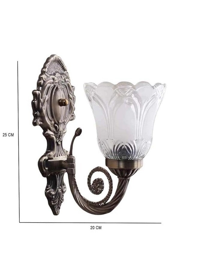 kinis Wall Light/Wall Lamp/Wall Sconces for Living Room Wall Lamp for Bedroom Wall Light to Décor Home/Office/Dining/Cafe/Restaurants, Antique Traditional, Black Antique (with Bulb) - Image 4