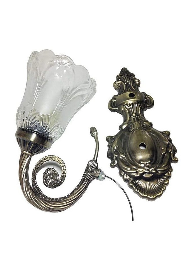 kinis Wall Light/Wall Lamp/Wall Sconces for Living Room Wall Lamp for Bedroom Wall Light to Décor Home/Office/Dining/Cafe/Restaurants, Antique Traditional, Black Antique (with Bulb) - Image 5