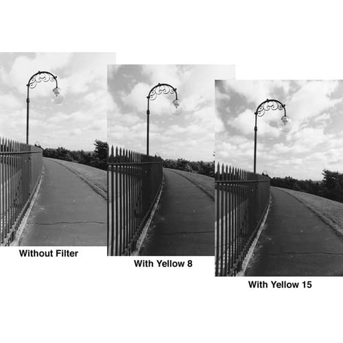 Tiffen 43DY15 43mm Deep Yellow 15 Camera Lens Filter - Image 2