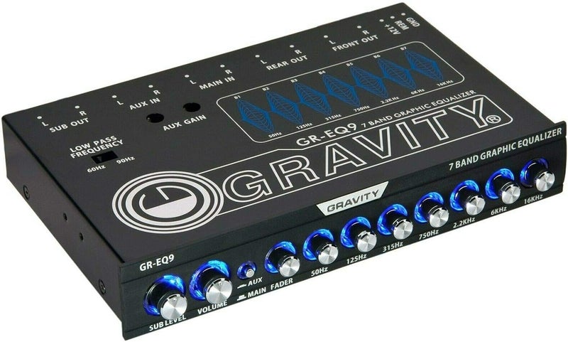 Gravity 7 Band Graphic Equalizer GR-EQ9 - Image 1