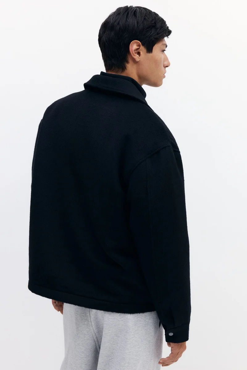 اتش اند ام جاكيت خفيف من مزيج الصوف