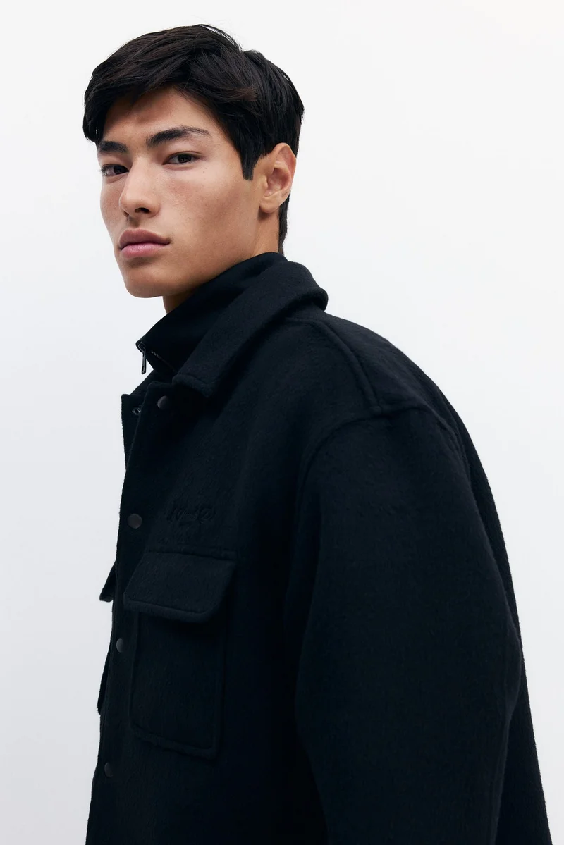 اتش اند ام جاكيت خفيف من مزيج الصوف