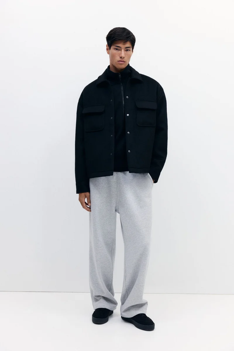 اتش اند ام جاكيت خفيف من مزيج الصوف