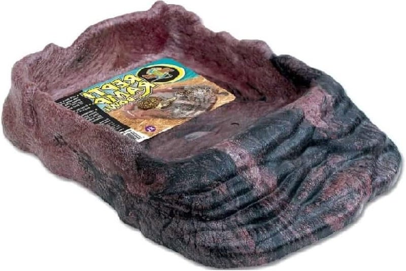 Zoo Med Repti Rock Pool, Large - Ideal Water Bowl for Tortoises and Box Turtles - Image 2