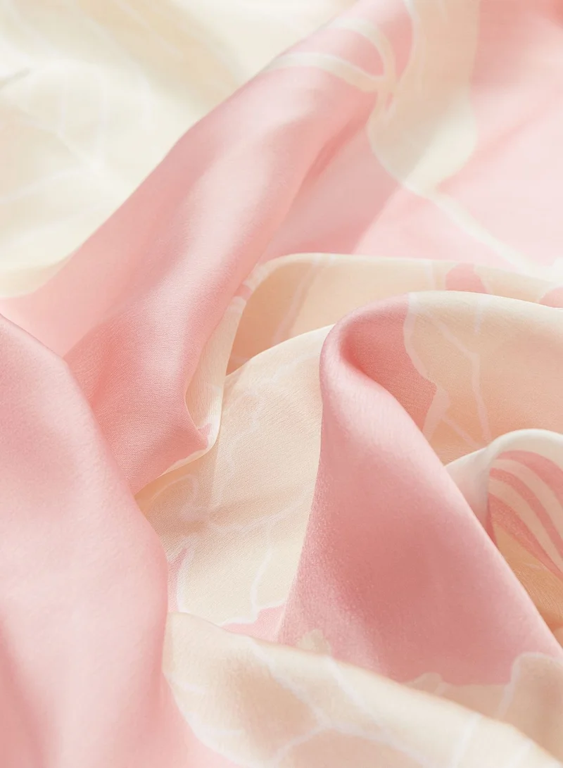 H&M Printed Satin Scarf
