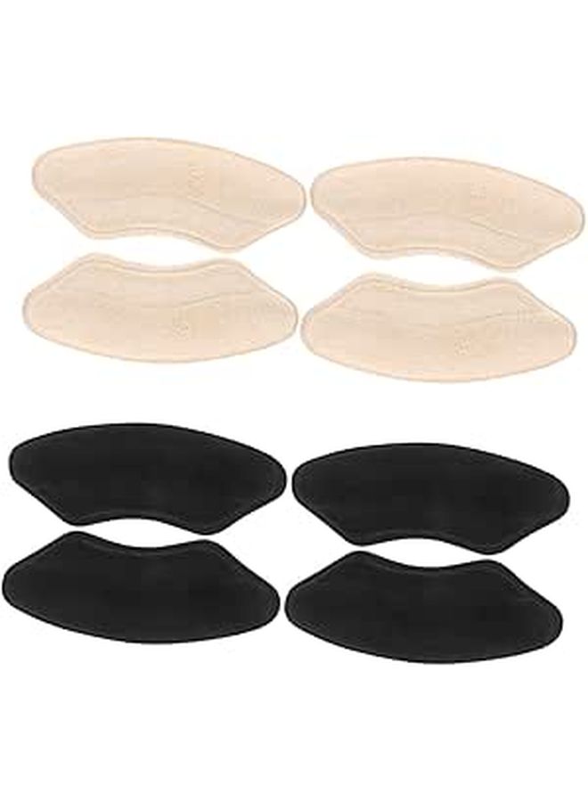 High Heel Pads 4 Pairs Gel Shock Absorbers Anti Slip Inserts for Loose Shoes Blister Prevention - Image 1