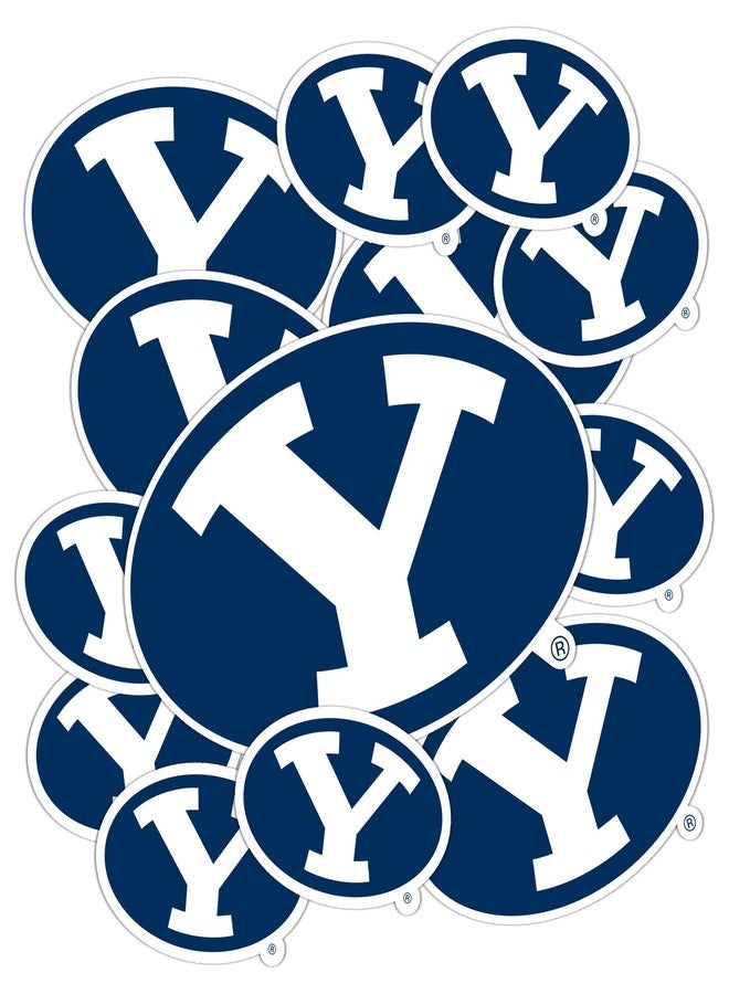 Desert Cactus Brigham Young University Sticker Cougars BYU Cougs Vinyl Decals Laptop Water Bottle Car Scrapbook T3 (Type 3-1) - Image 1