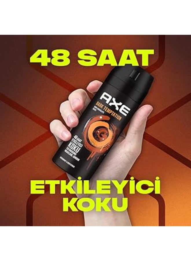 أكس بخاخ مزيل العرق للرجال من إكس دارك تمبتيشن، 150 مل - Image 5