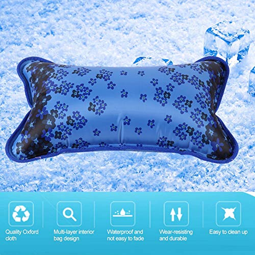 Wytino Water Pillow, Cooling Pillow Water Filled Pillows for Sleeping Water Seat Cushion for Children,Student,Office,Car,Travel (55 * 35CM) - Image 3