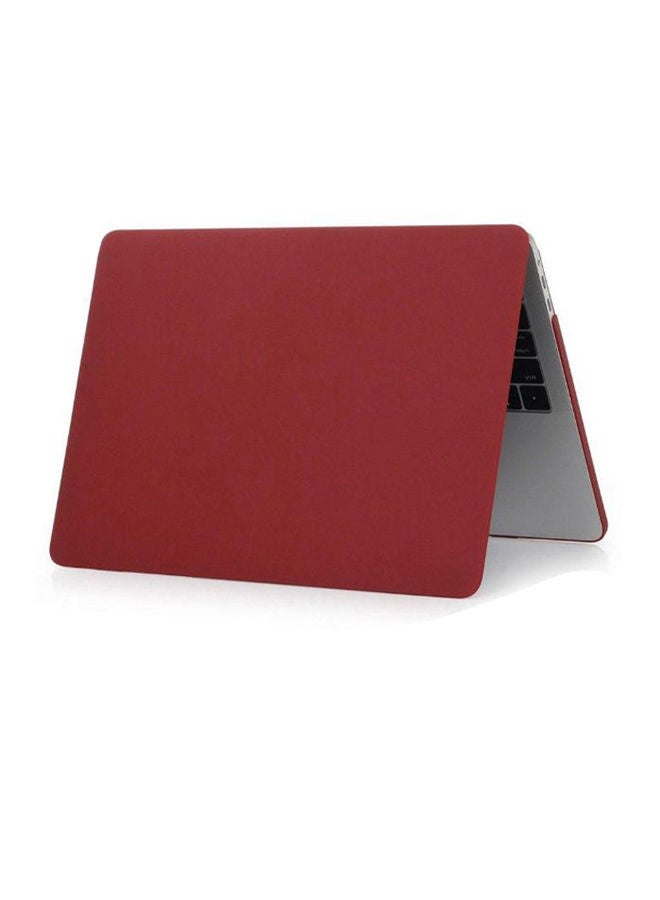 NIBEMINENT Hard Case Cover For Apple MacBook Air 13.3-Inch Maroon - Image 2