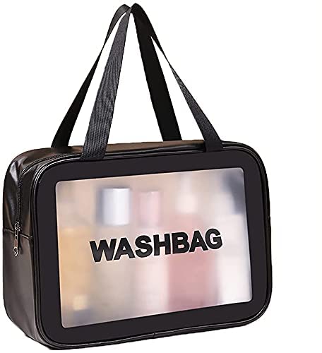 LOZOX Solid 15 Cms Cosmetic Pouch LARGEWASHBAG_large wash bag01_MULTI - Image 1