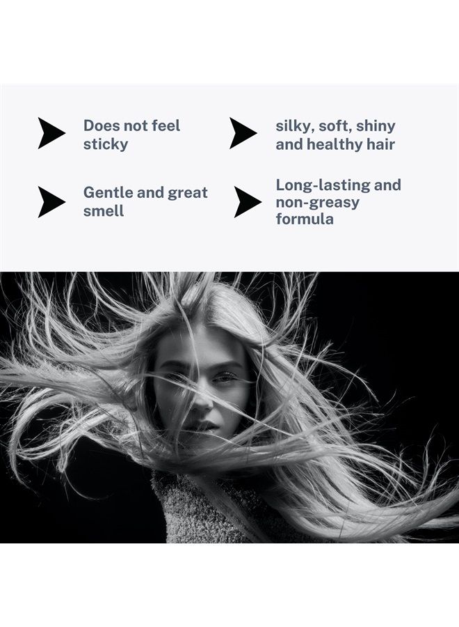 MORFOSE Milk Therapy Spray, Hair Detangler Spray for Women, Leave in Conditioner for Dry Damaged Hair, Heat Protectant for Hair Heat Protectant Spray, Leave in Conditioner for Curly Hair, Heat Protect - Image 2